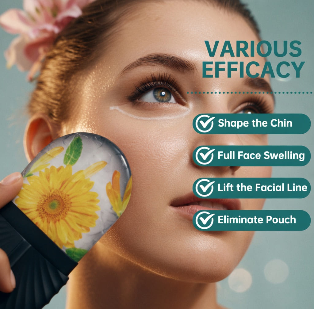 Ice Roller Face Set | Gua Sha + Double Roller